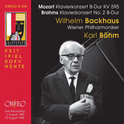 the album cover for WILHELM BACKHAUS - Piano Concerto 27 in B Flat Major KV 595