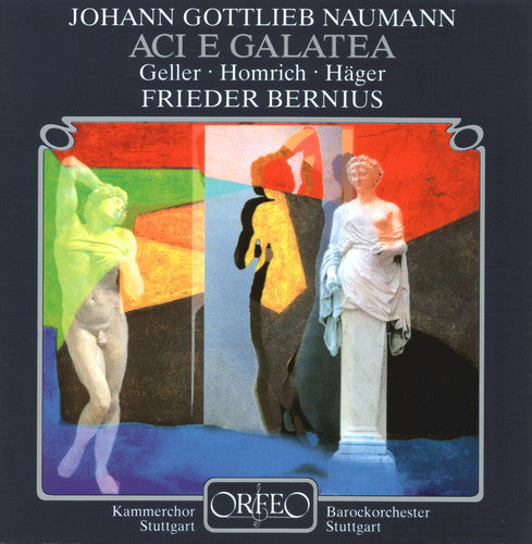 the album cover for N Burgmuller - Aci E Galatea Osia I Ciclopi Amanti