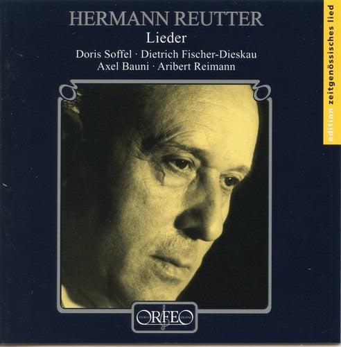 the album cover for DIETRICH FISCHER-DIESKAU - Lieder