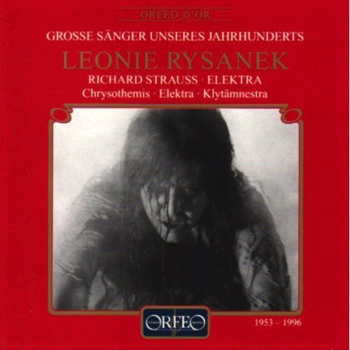 the album cover for Leonie Rysanek / Strauss,R / Behrens / Maazel Et - Great Singers of the Century