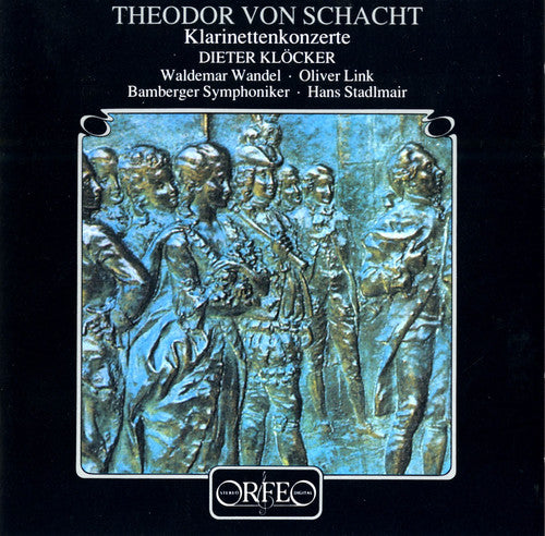 the album cover for Schacht / Kloecker / Stadlmair - Clarinet Concertos