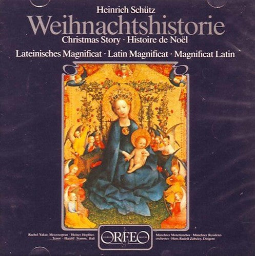 the album cover for Schutz / Yakar / Munich Motet - Christmas Oratorio