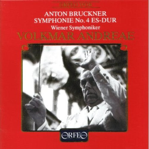 the album cover for Bruckner / Wiener Symphoniker / Andreae - Symphonie No. 4 Es-Dur Romantische