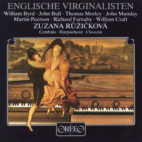 the album cover for Byrd / Bull / Morley / Munday / Peerson / Craft - English Virginalists