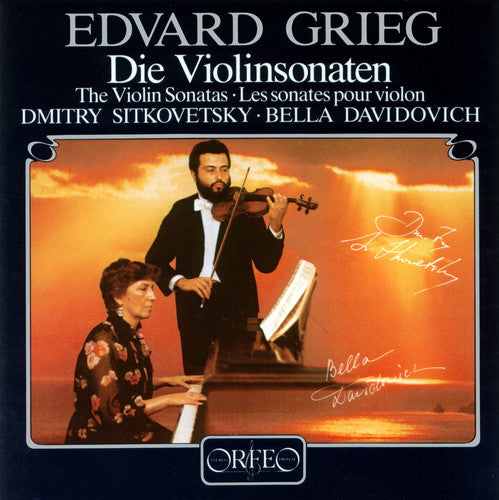 the album cover for Bella Davidovich - Sonatas for Violin & Piano