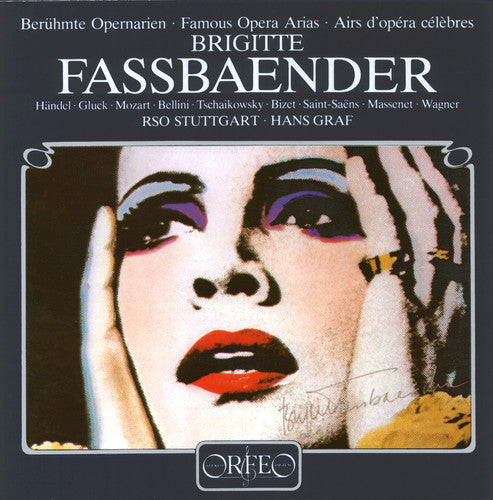the album cover for Fassbaender / Gluck / Mozart / Bellini - Famous Opera Arias