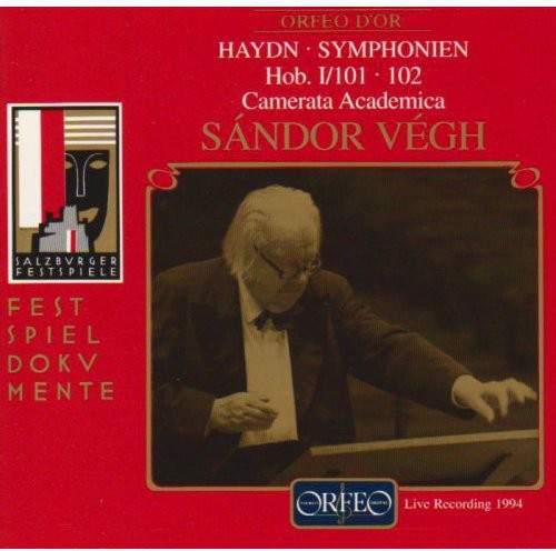 the album cover for Haydn / Camerata Academica Salzburg / Vegh - Symphonien Live 1994