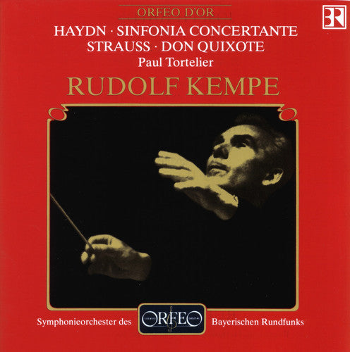 the album cover for Symphonieorchester Des Bayerischen Rundfunks - Sinfonia Concertante / Don Quixote