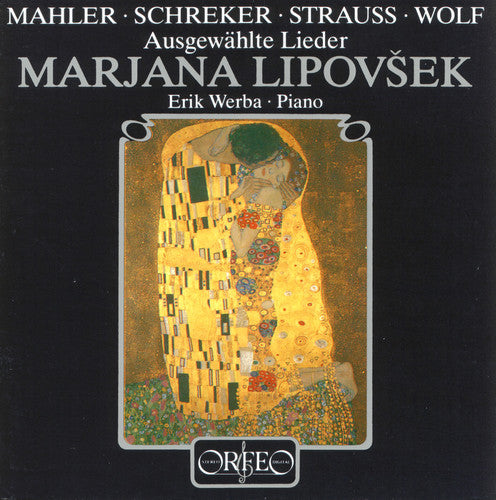 the album cover for Mahler / Lipovsek / Werba - Selected Songs