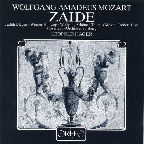 the album cover for Leopold Hager - Zaide