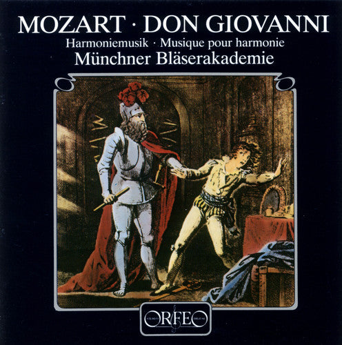 the album cover for Münchner Bläserakademie - Don Giovanni HLTS for Winds