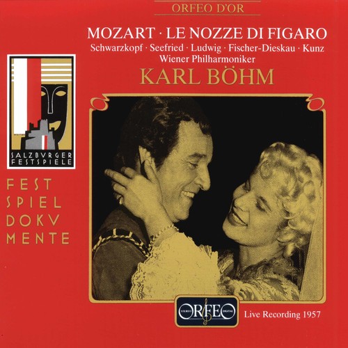 the album cover for Elisabeth Schwarzkopf - Le Nozze Di Figaro