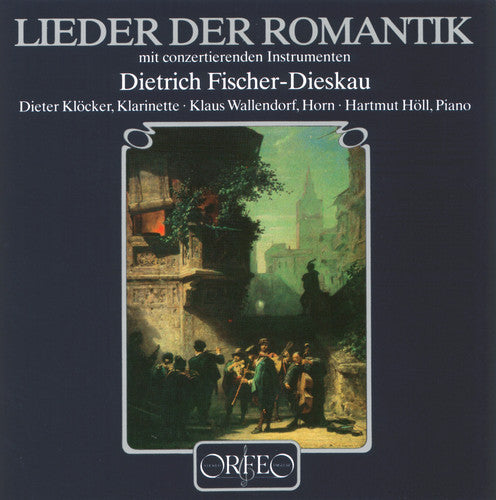 the album cover for DIETRICH FISCHER-DIESKAU - Romantic Lieder / Various