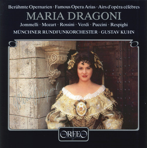 the album cover for Maria Dragoni - Famous Opera Arias