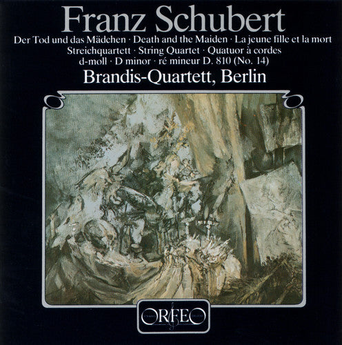 the album cover for Schubert / Brandis-Quartett - String Quartet: Death & the Maiden