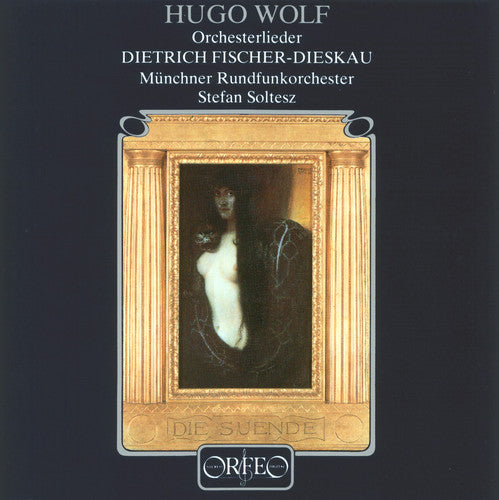 the album cover for DIETRICH FISCHER-DIESKAU - Orchestral Songs