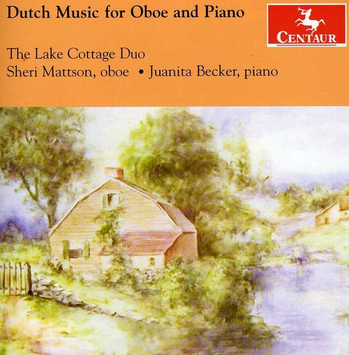 the album cover for Rontgen / Lake Cottage Duo - Dutch Music for Oboe & Piano