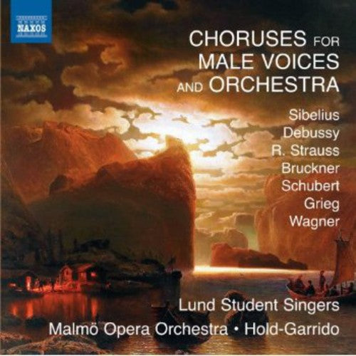the album cover for Lunds Studentsangare - Choruses for Male Voices & Orhestra