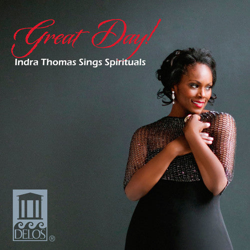 the album cover for Indra Thomas - Great Day: Indra Thomas Sings Spirituals