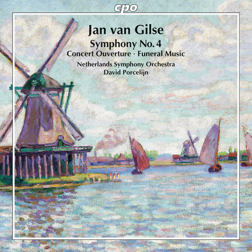 the album cover for David Porcelijn - Symphony No 4