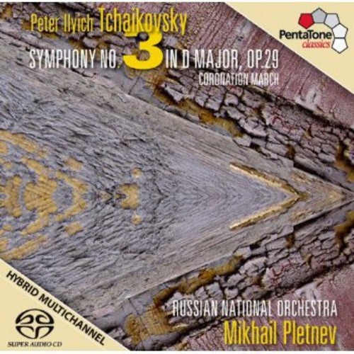 the album cover for Russian National Orchestra - Symphony No. 3 Coronation March