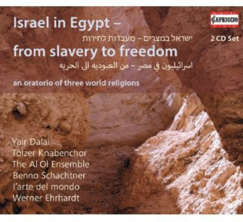 the album cover for Werner Ehrhardt - Israel in Egypt