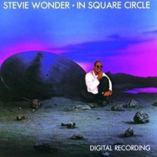 the album cover for Stevie Wonder - In Square Circle