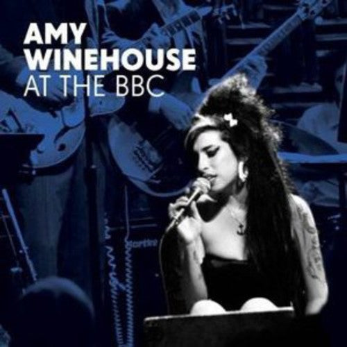 the album cover for Amy Winehouse - At The BBC [CD/DVD]