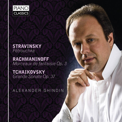 the album cover for Alexander Ghindin - Petrouchka
