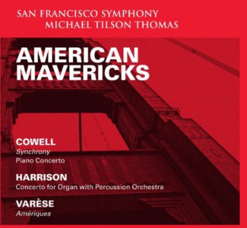 the album cover for San Francisco Symphony Orchestra - American Mavericks
