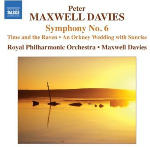 the album cover for Peter Maxwell Davies - Symphony No 6