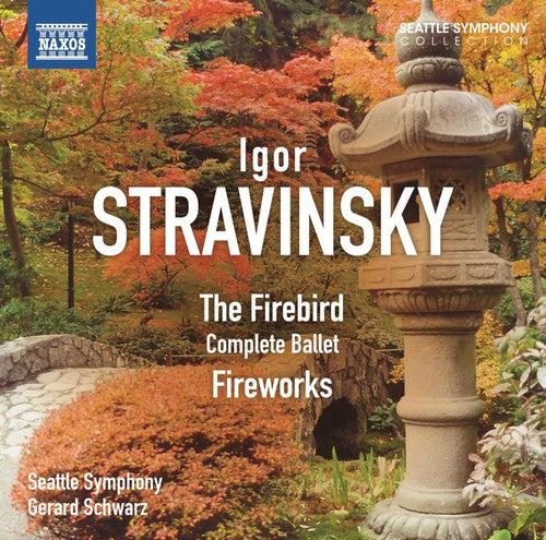 the album cover for Gerard Schwarz - Firebird