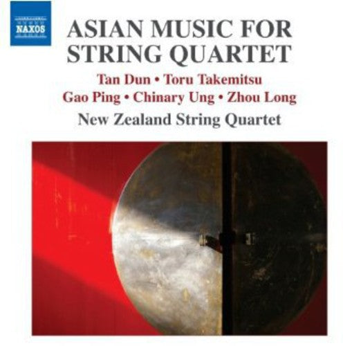 the album cover for New Zealand String Quartet - Works for String Quartet