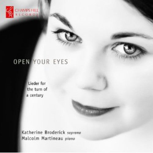 the album cover for Katherine Broderick - Open Your Eyes