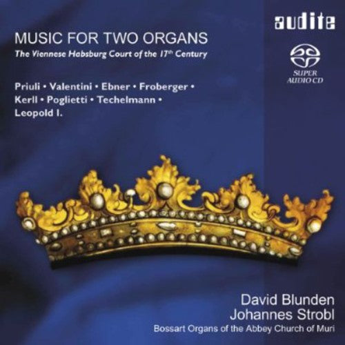 the album cover for David Blunden - Music for Two Organs