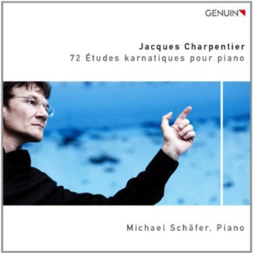 the album cover for Michael Schafer - 72 Etudes Karnatiques Pour Piano