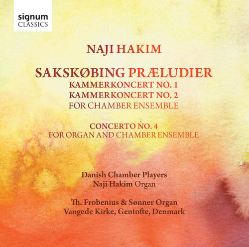 the album cover for Nagi Hakim - Sakskobing Praeludier