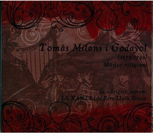 the album cover for Milans / Xantria / Biosca - Church Music [Digipak]