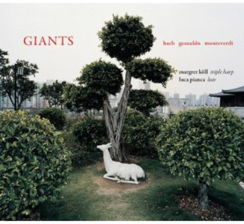 the album cover for Margret KÃ¶ll - Giants: Bach & Gesualdo & Monteverdi [Digipak]