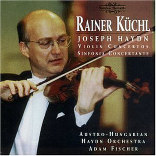 the album cover for J. HAYDN - Violin Concertos