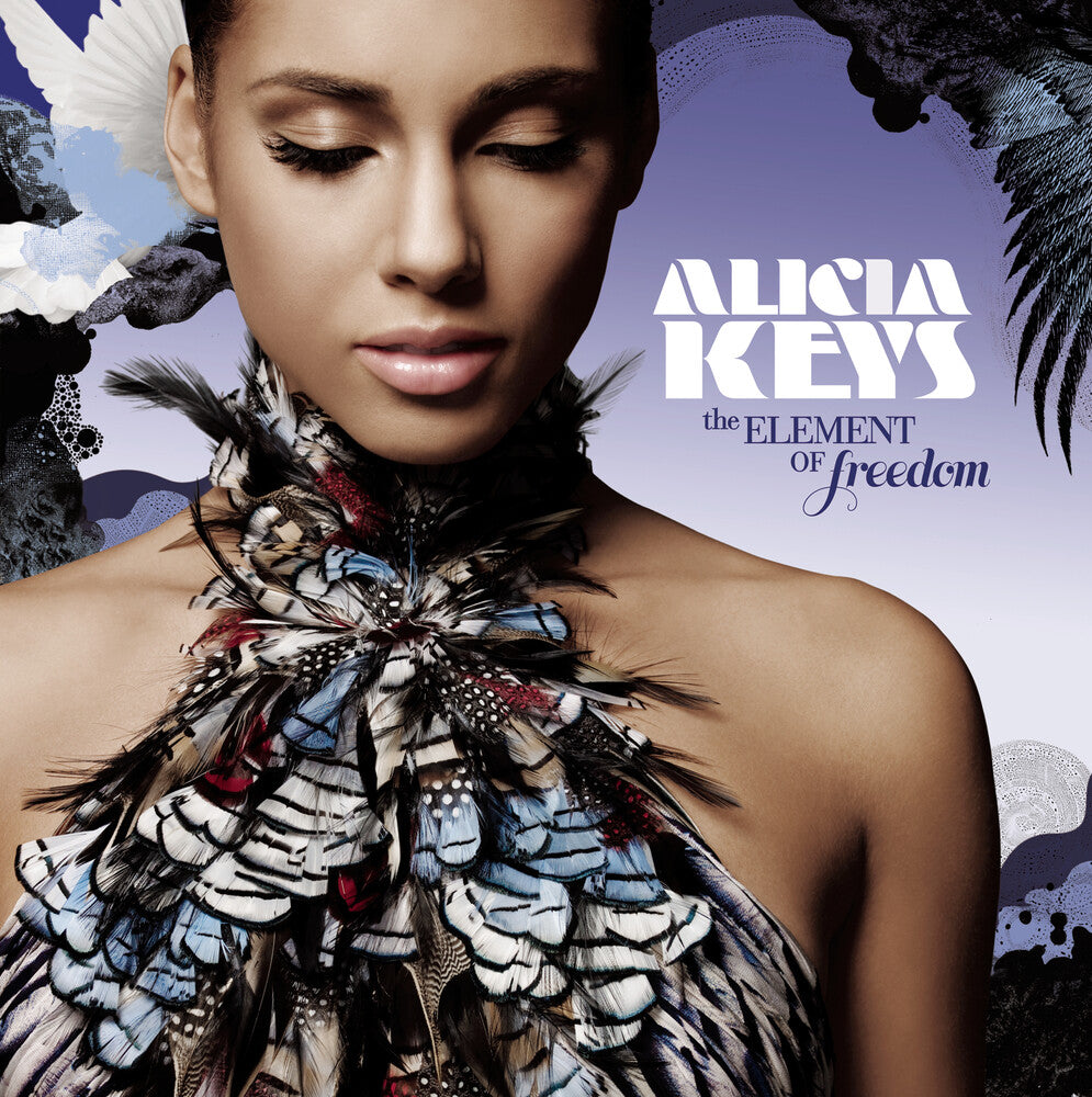 the album cover for Alicia Keys - Element of Freedom