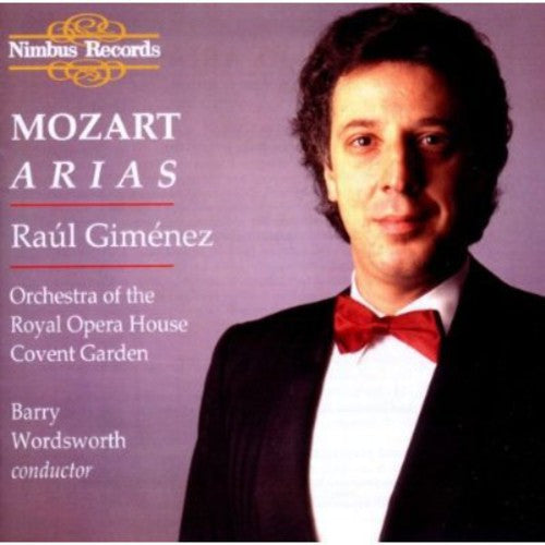 the album cover for Mozart Orch Of The Royal Opera House/Wordsworth - Operatic Arias