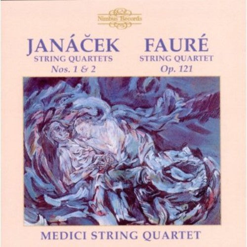 the album cover for Janacek / Faur / Medici String Quartet - Janacek / Faure STR 4Te