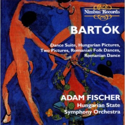 the album cover for BRAHMS/DOHNANYI - Dance Suite / Romanian Folk DS