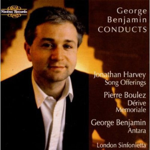 the album cover for Benjamin / Boulez / Harvey / London Sinfon - Antara