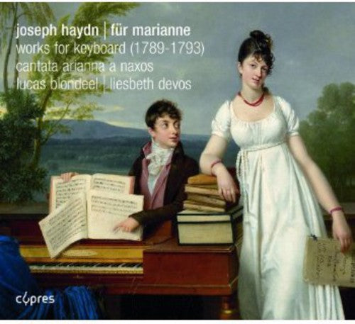 the album cover for Liesbeth Devos - Works for Keyboard 1789-1793