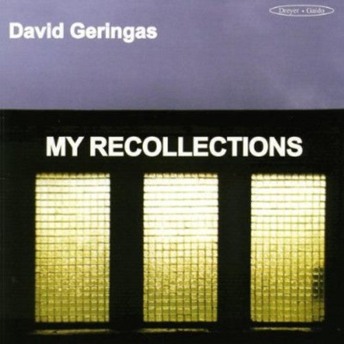 the album cover for David Geringas - My Recollections