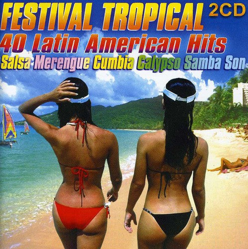 the album cover for Hernandez / Guala / Barreras / Grupo Cimarron - Festival Tropical: 40 Latin