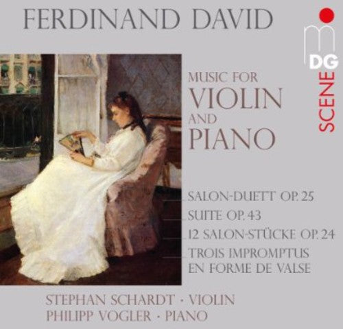 the album cover for David / Schardt / Vogler - 12 Salon Pieces Op 24