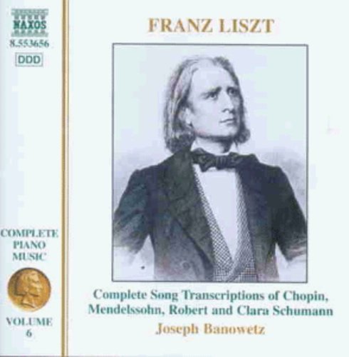the album cover for Joseph Banowetz - Complete Piano Music Vol 6